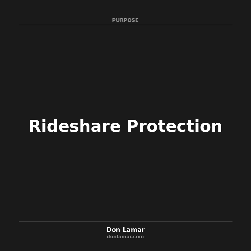 Rideshare Protection